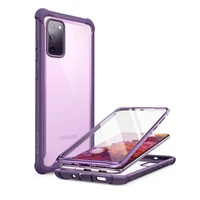 for samsung galaxy s20 fe 5g case 2020 i blason ares full body rugged clear bumper cover case with built in screen protector