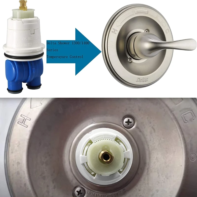 

50LB Sturdy 1 Piece RP19804 Compatible Pressure Balance Shower Spool Assembly Replacement 4.13inch High Quality