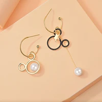 disney mickey mouse earrings korean fashion trend long earrings pendant for women earrings jewelry accessories christmas gifts