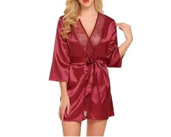 Сексуальное женское белье кружевное Ночное платье одежда для сна ночная рубашка