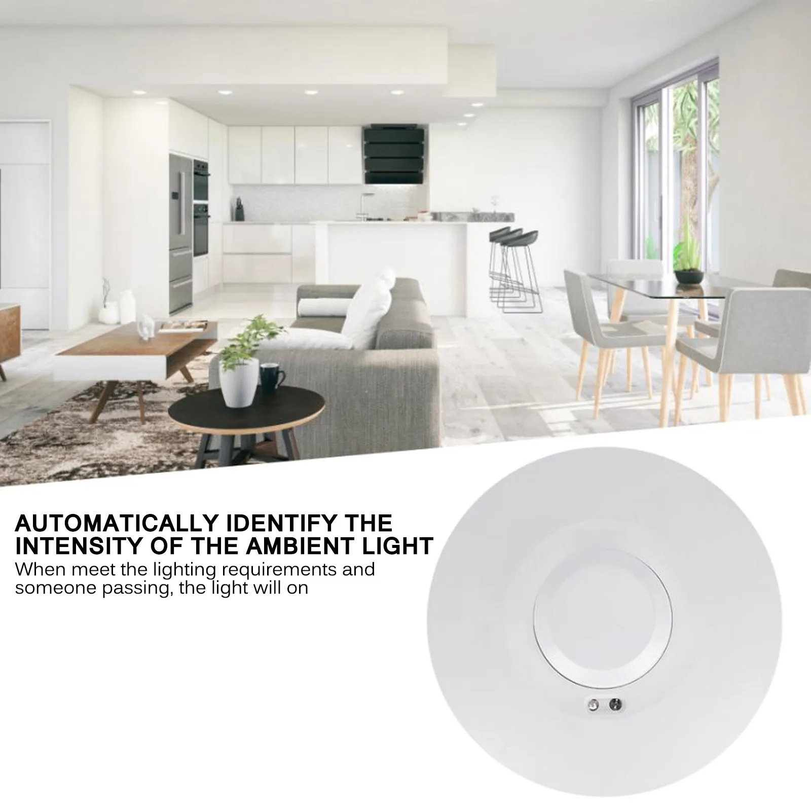 Микроволновый датчик огнестойкий переключатель с датчиком движения тела 800 Вт