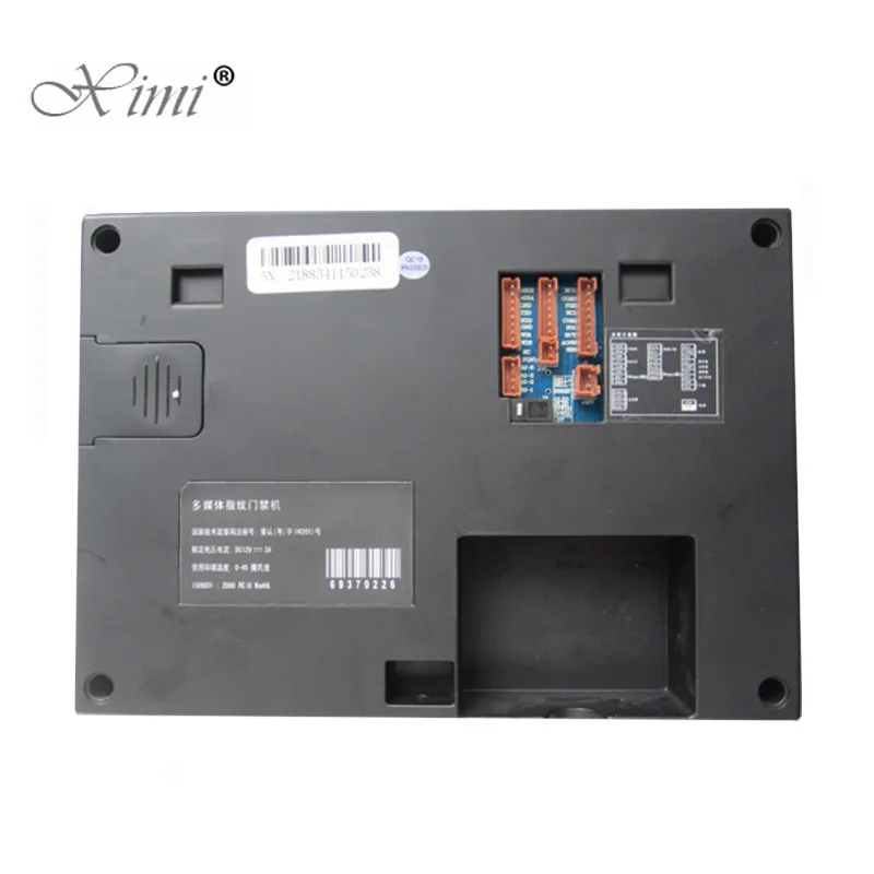 Биометрическая посещаемость времени с WIFI разъемом система контроля доступа