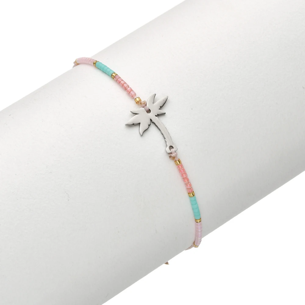 Стрекоза плюс рисовый бисер простой и модный браслет ручной работы с