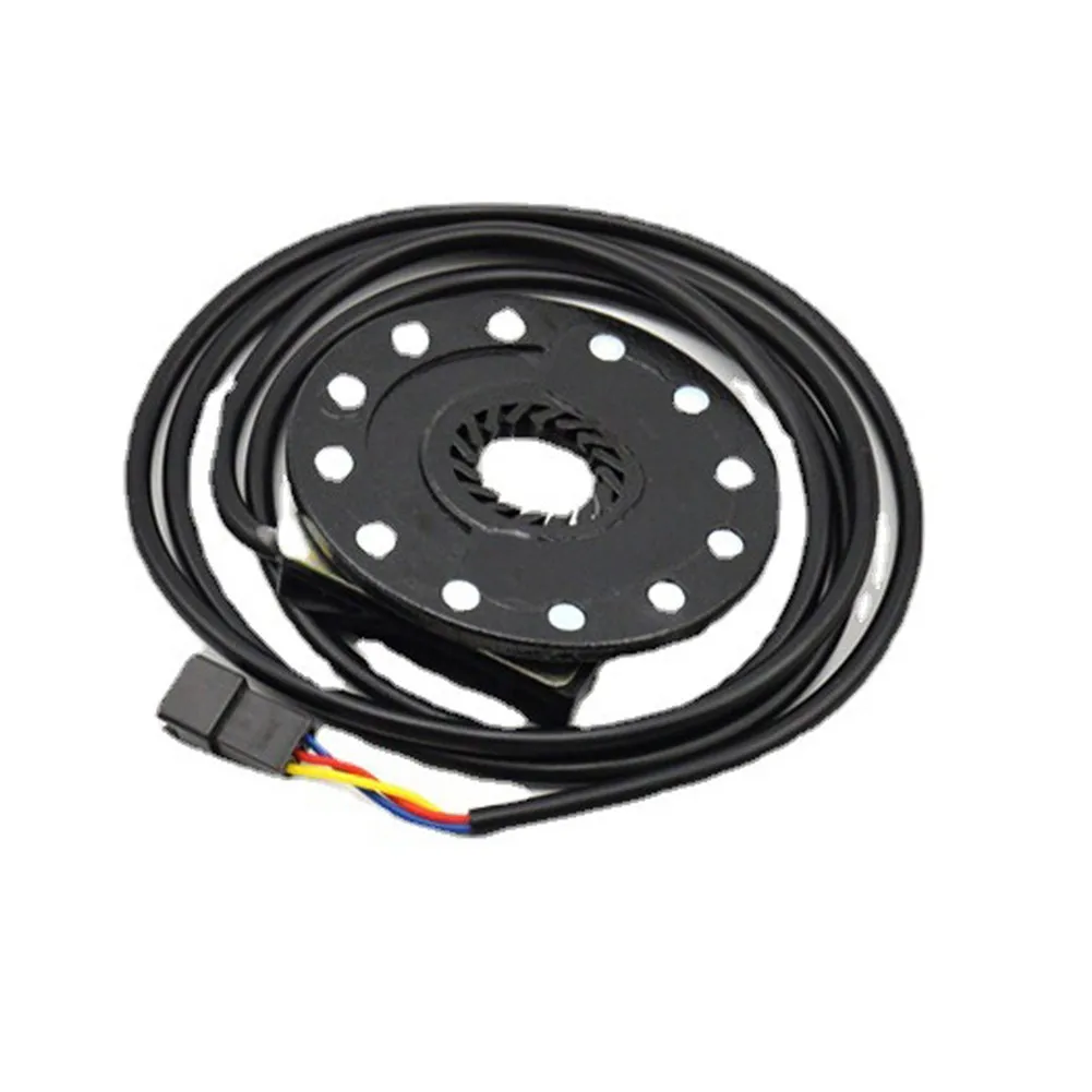 

Electric Bicycle E-Bike 1:1 Speed Sensor Power Sensor Pedal PAS 5/8/12 Magnets Portable Steel Cycling Parts Accessories Black