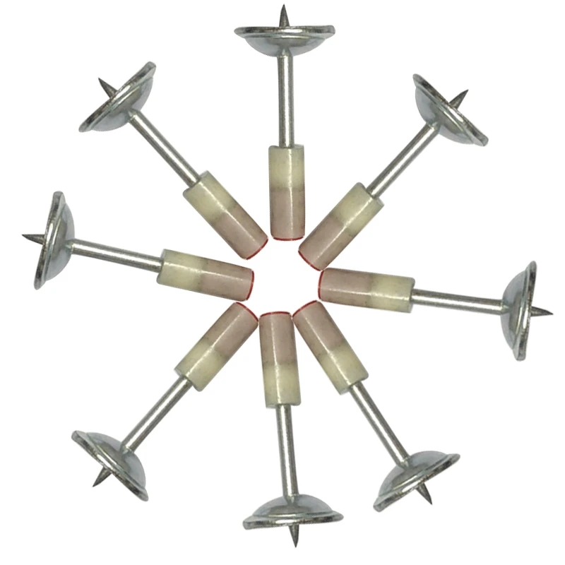 

50Pcs 32mm Round Steel Nail for Manual Steel Nails Tool