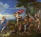 Tiziano Vecellio Bacchus и Ariadne Художественная печать постер Масляные картины холст для домашнего декора настенное искусство