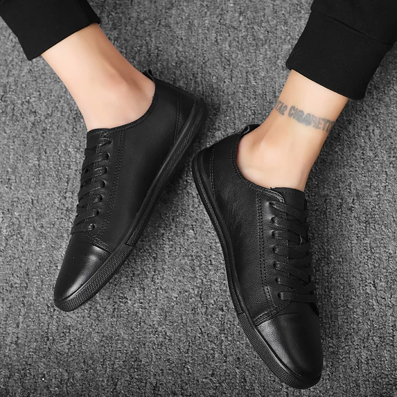 Модные Классические мужские кожаные туфли Zapatos Hombre кроссовки лоферы для вождения
