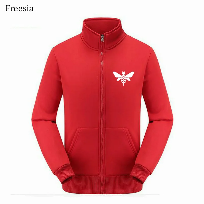 2020 new hoodie men's autumn and winter print hornet cute pattern printing warm sports thin | Мужская одежда