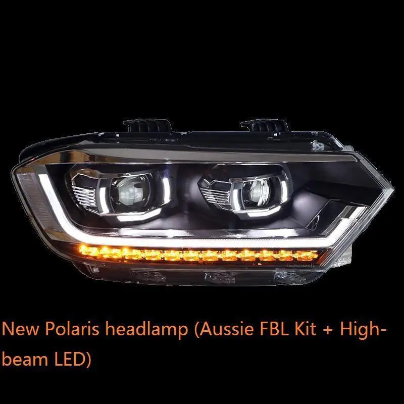 Neblineros Running Exterior Luces Led Para Авто Cob фары передние противотуманные задние Автомобильные фары в сборе 16 17 для Volkswagen Bora - Цвет: MODEL S