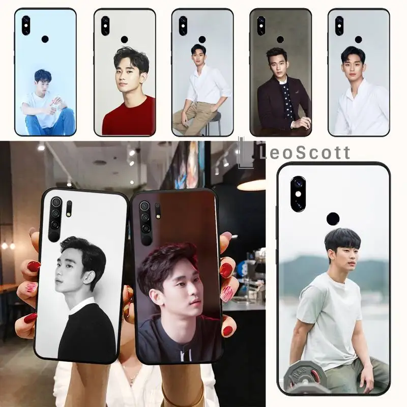

Kim Soo Hyun Korean actors Phone Case For Xiaomi Redmi note 7 8 9 11 t s 10 A pro lite funda shell coque cover