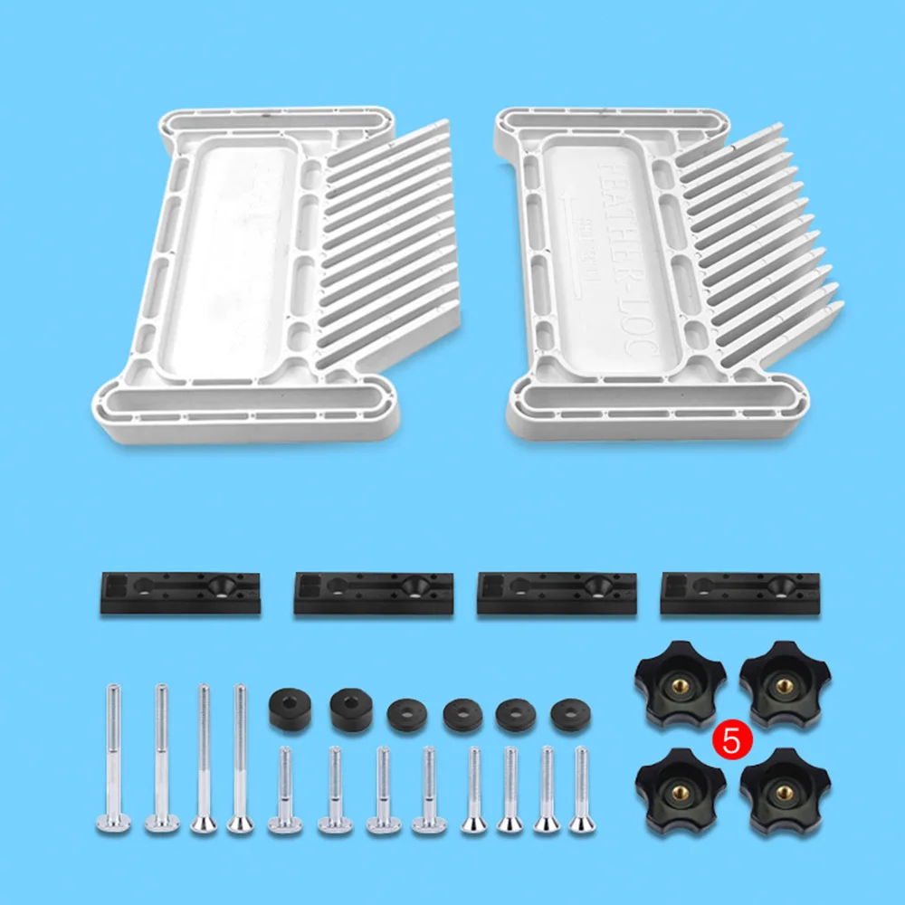 

Multifunctional Double Feather Board Trimmer Router Woodworking Board Table Saw Engraving Machine Accessory DIY Woodwork Tools