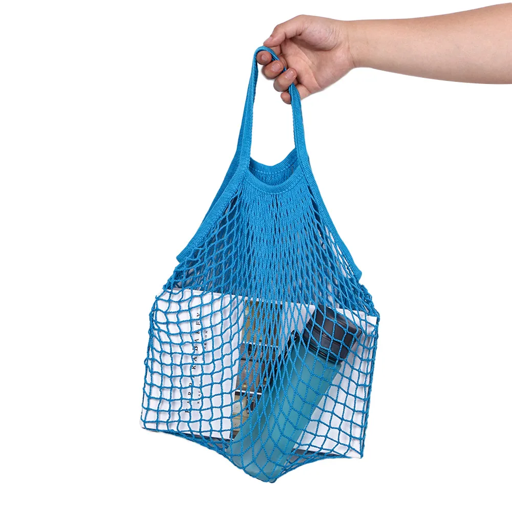 2019 новая Сетчатая Сумка для шопинга многоразовые строка хранения фруктов сумки