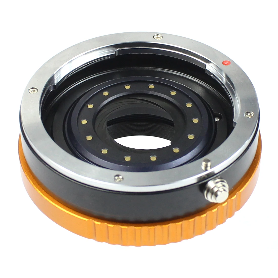 Кольцо адаптер для объектива камеры с диафрагмой Canon EOS EF объектив Micro 4/3 M4/3