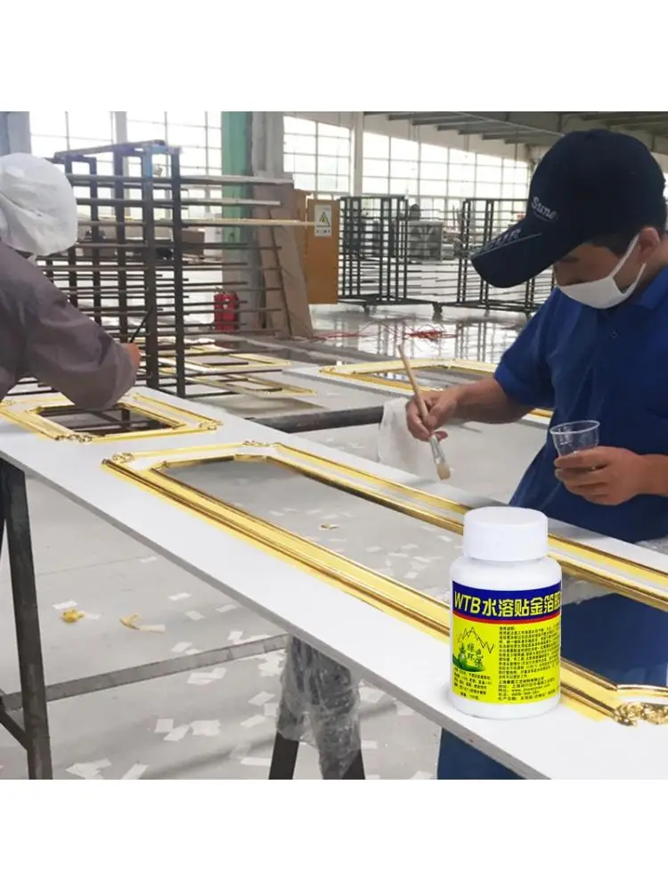 

100g Gilding Glue Gold Leaf Foil Water-based Glue for Metal Foil Sheets Arts B85B