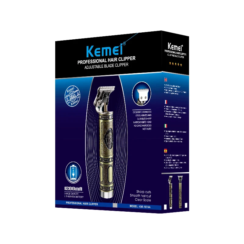 

Kemei Baldheaded Hair Clipper hair trimmer Heavy Hitter Cordless Trimmer Hair Cutting Machine