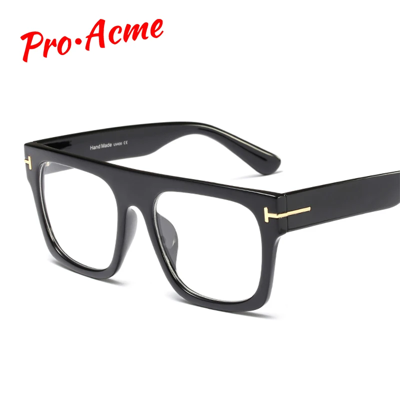 Pro Acme Ретро квадратные оправы для очков мужчин и женщин трендовые стили