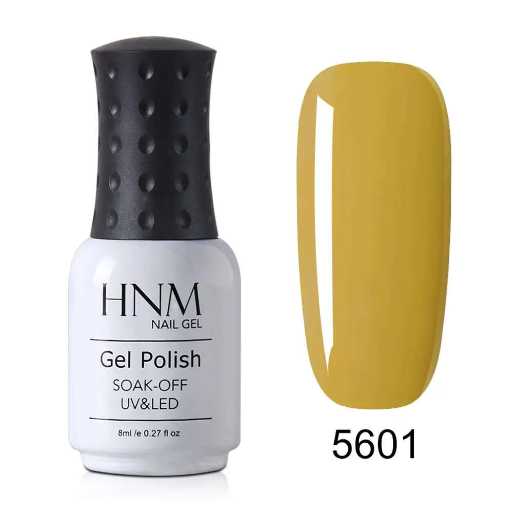 5601 HNM Newest Metallic UV Gel Nail Polish DIY Narl Art Soak Off Hybrid Varnish LED Lamp Semi Permanent Paint Lucky Lacquer Enamel - Цвет: 5601