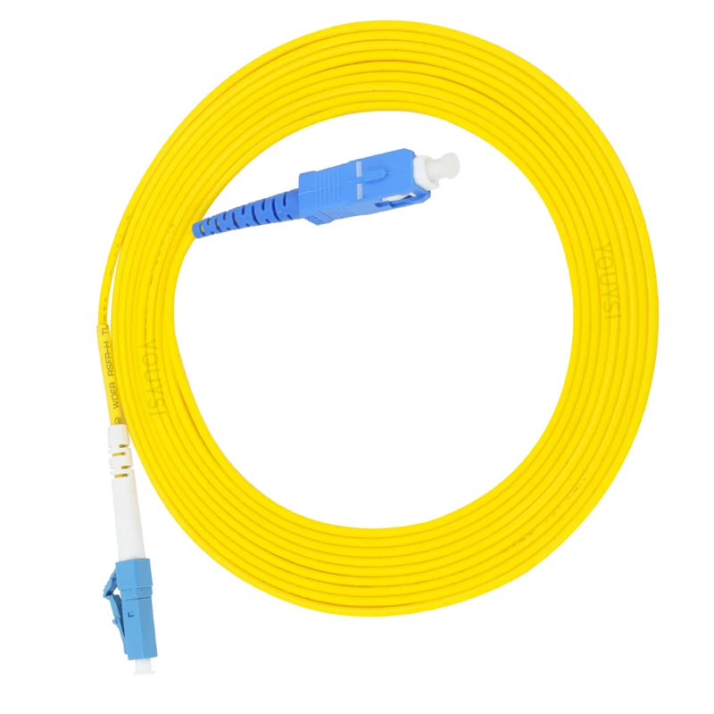 Оптоволоконный соединительный кабель Simplex LC/UPC-SC/UPC 1 м 2 3 5 10 оптоволоконный 0 мм шт.