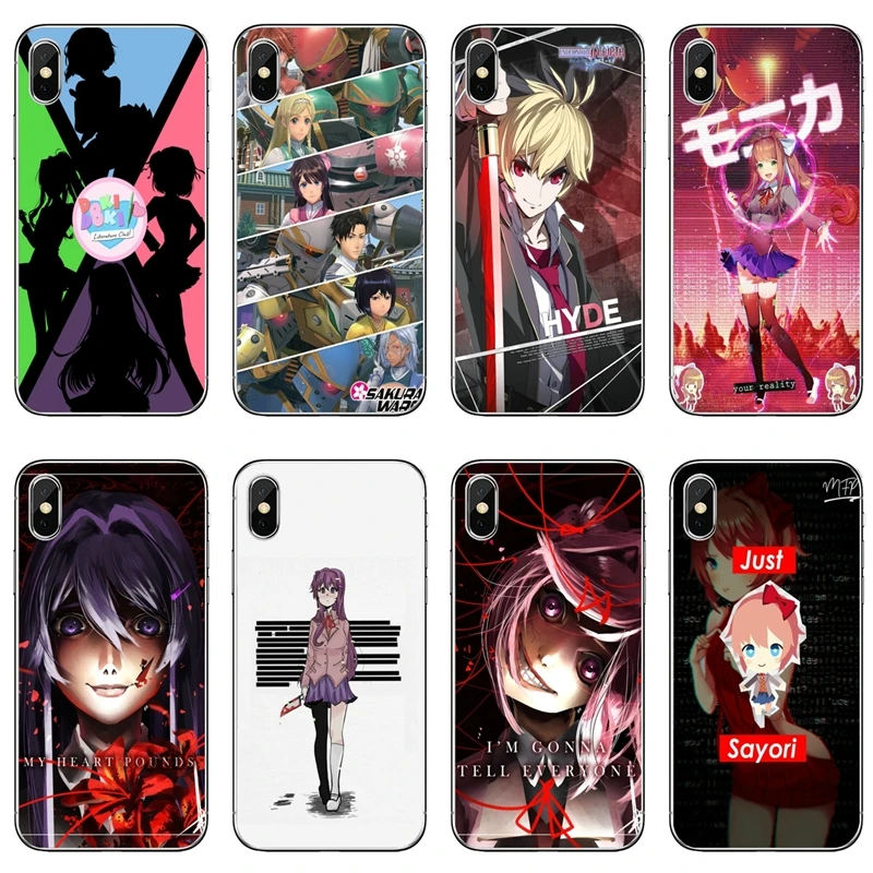 Силиконовый чехол ddlc с героями мультфильмов для Xiaomi Mi 9 8 SE Pro A2 Lite 6X 5 4 A3 A1 Note Max Mix 2 3