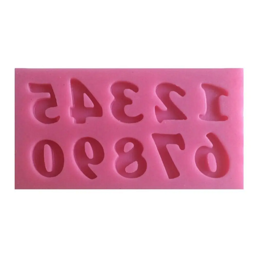 3 шт./компл. одежда с буквами и цифрами силиконовые формы инструменты для