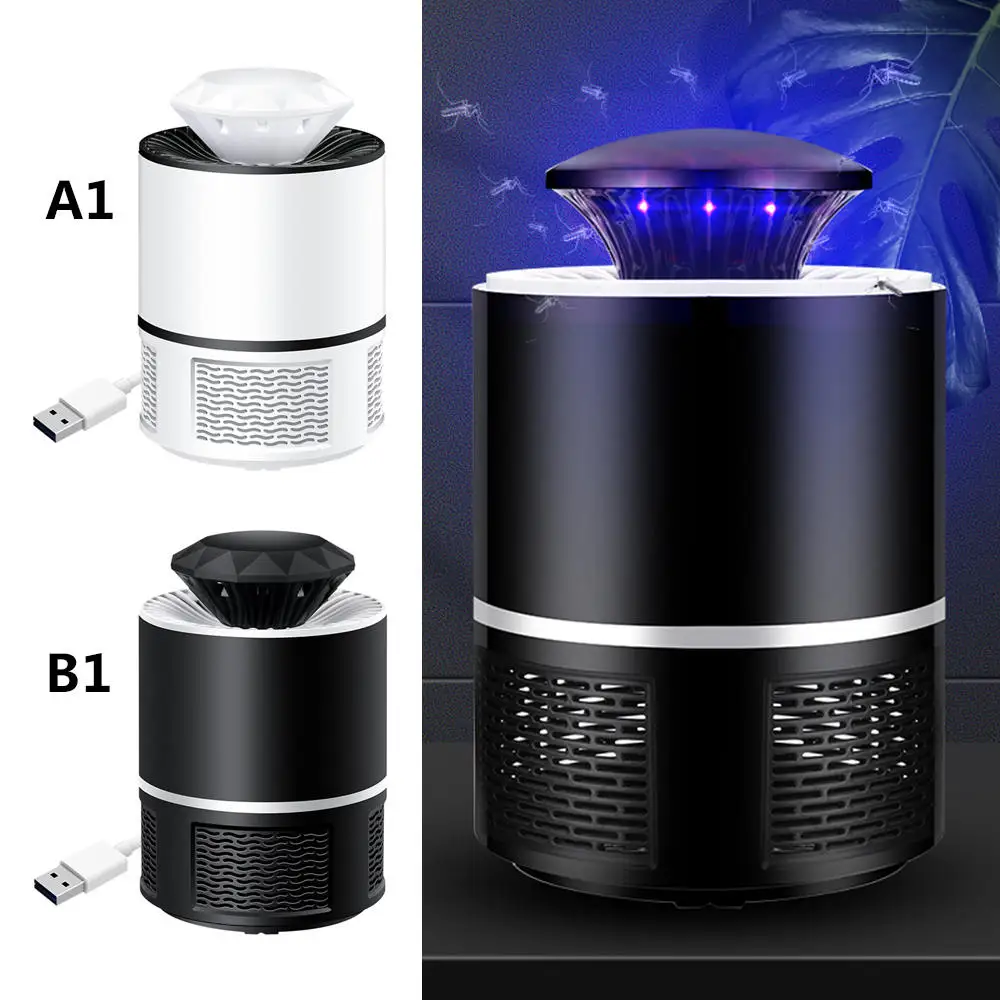 

New Electric Mosquito Killer Lamp USB UV Mosquito Killer Night Light Anti Mosquito Zapper Insect Trap Lamp For Living Room