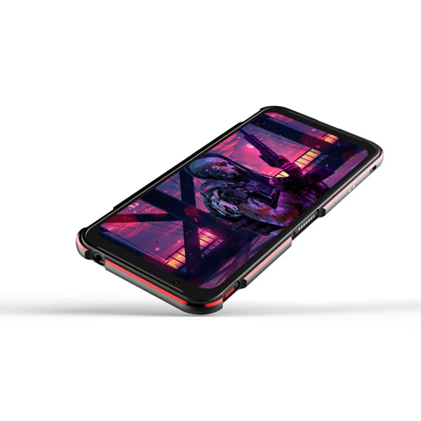 Nubia Red Magic 3 чехол металлический каркас двойной цвет Алюминиевый Бампер Защитный чехол для Красный волшебный 3 Чехол