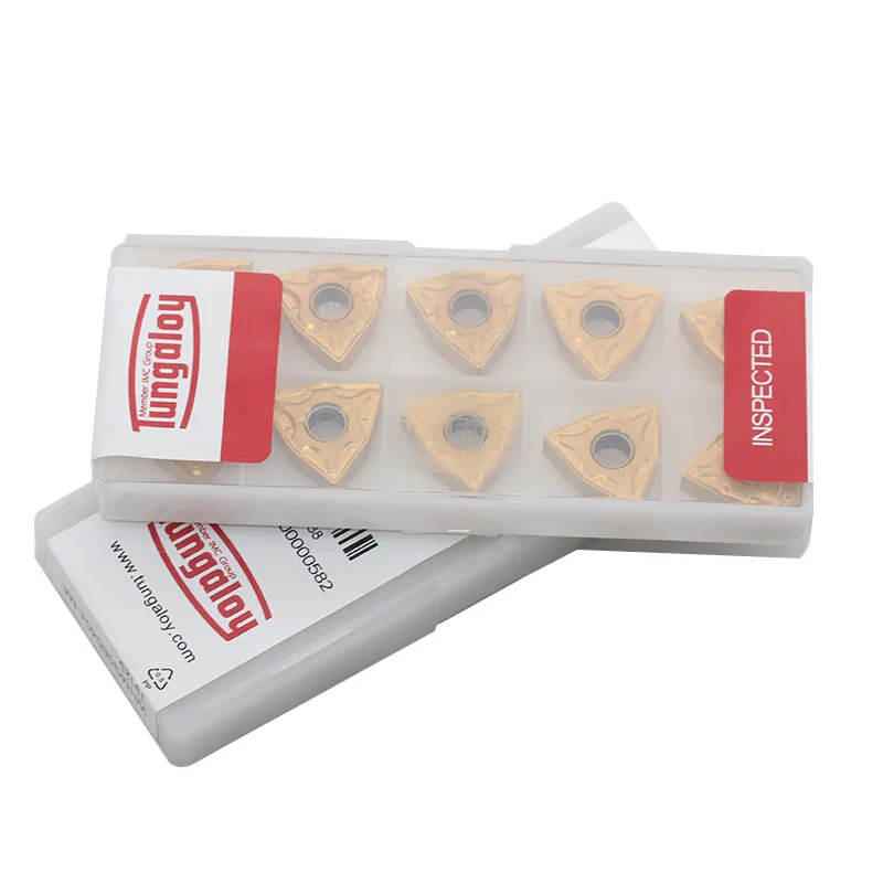 10 шт. wnmg WNMG080408 MA TM T9125 карбидные вставки WNMG 080404 Tungaloy токарный станок с ЧПУ инструменты внешняя Поворотная лопасть инструменты для стали