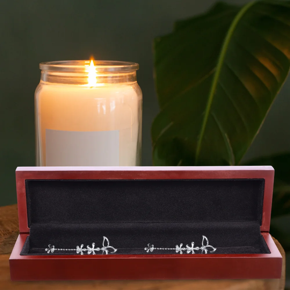 

Wood Jewelry Storage Box Gift Box Carving Bracelet Necklace Delicate Box