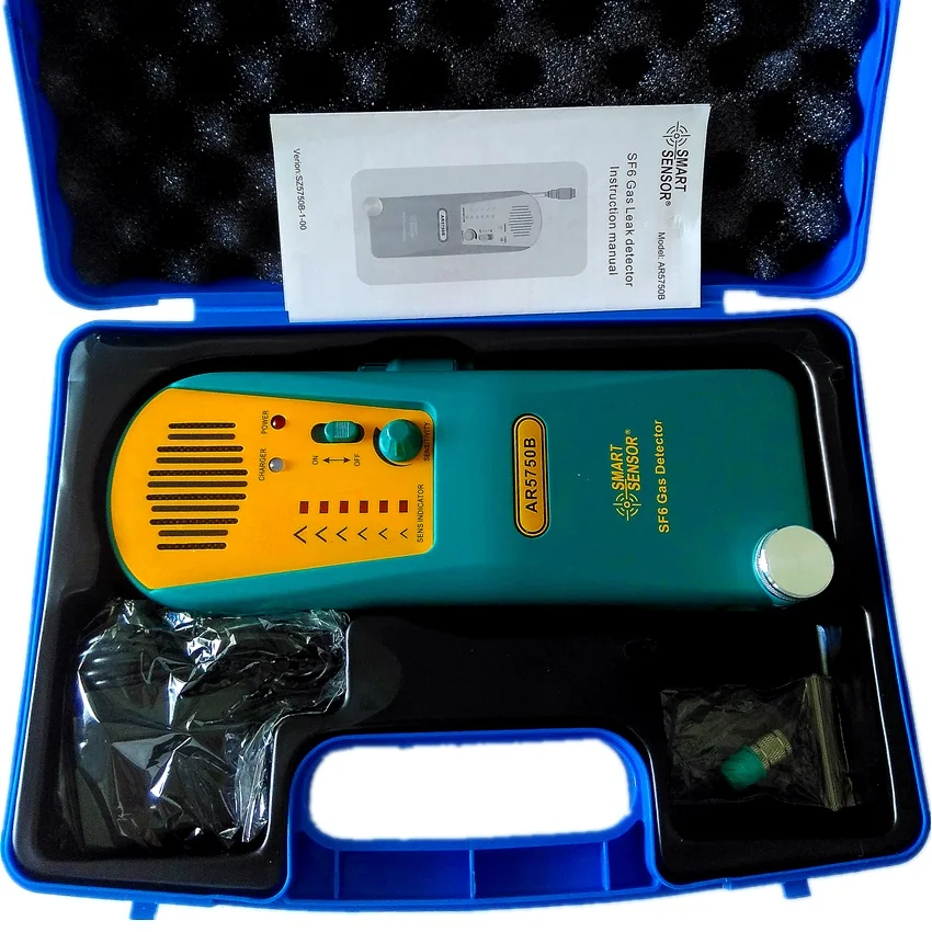 Смарт Датчик AR5750B цифровой галогенный детектор газа для хладагента утечки SF6