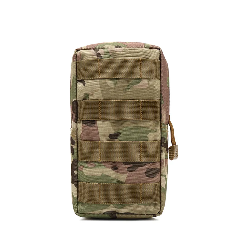 Армейская тактическая сумка на поясном ремне с камуфляжным принтом для