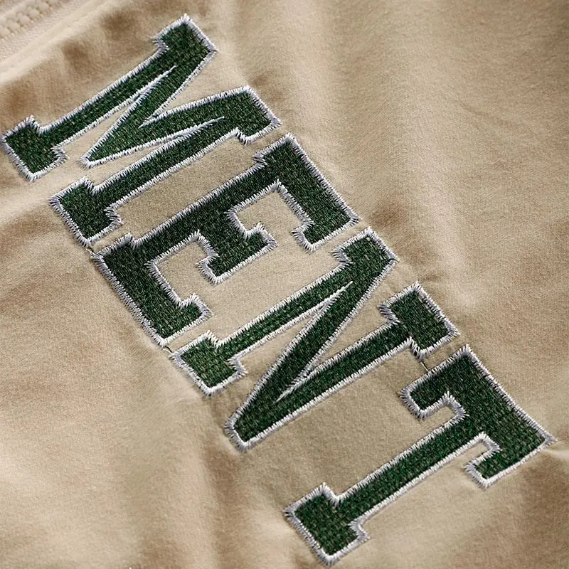 Кофта женская Свободная с капюшоном на молнии вышитыми буквами 2021 | Женская