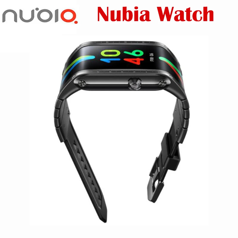 Новинка 2020 оригинальные Смарт-часы Nubia сотовый телефон Складной гибкий дисплей