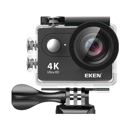 H9 black Оригинальная экшн-камера eken H9/H9R Ultra HD 4K WiFi 1080 P/60fps 2,0 lcd 170D объектив камера на шлем Водонепроницаемая профессиональная спортивная камера - Цвет: H9 black