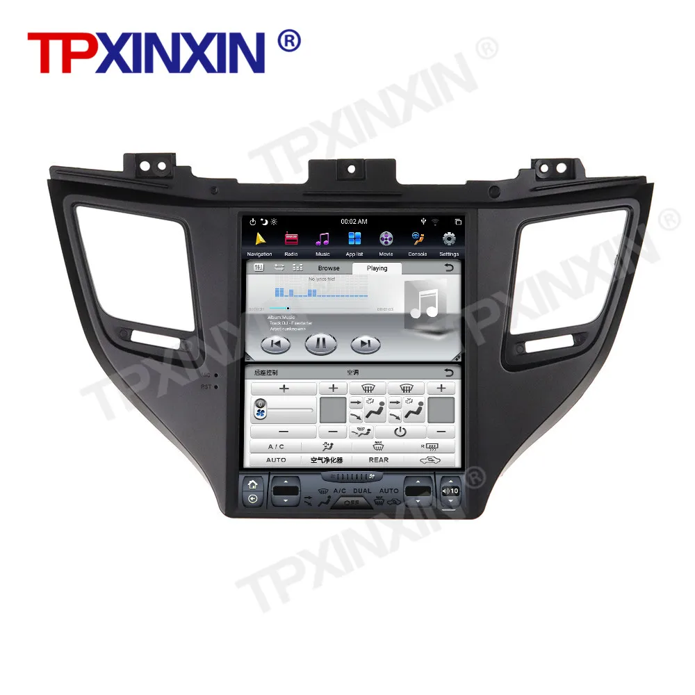 Автомагнитола на Android для Hyundai Tuscon мультимедийный проигрыватель с сенсорным