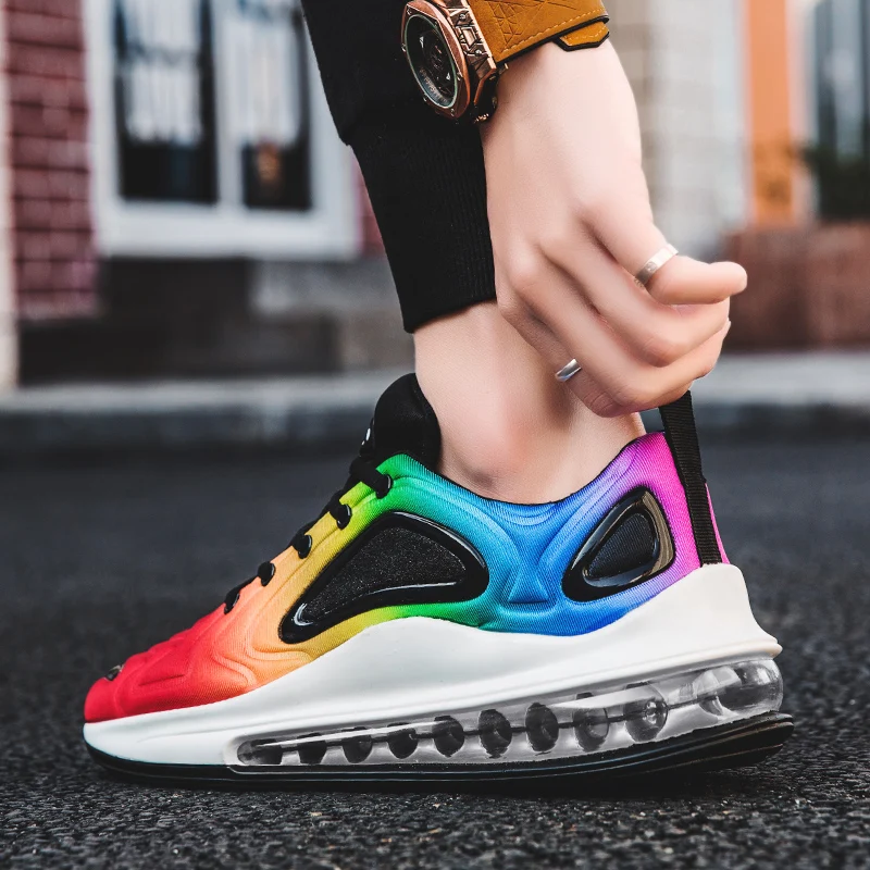 2020 new fashion men's jogging shoes autumn and winter air cushion breathable lightweight waterproof sports | Обувь