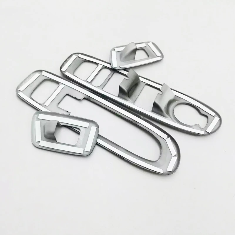 

Car Accessories For Jeep Compass 2017 2018 ABS Carbon fiber Style Interior Door Window Switch Cover Trim Decoration 4Pcs/Set