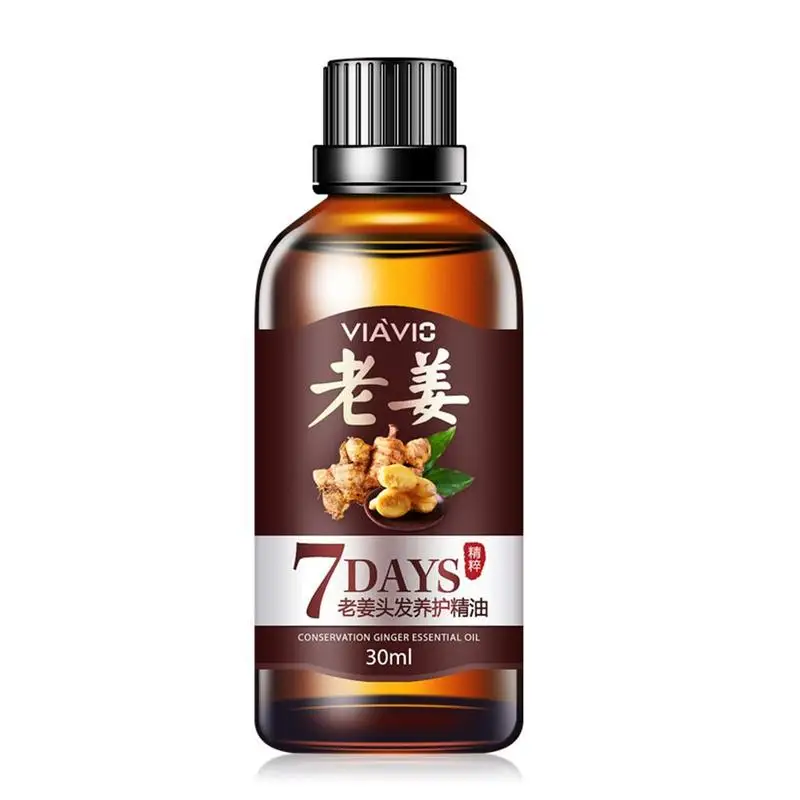 

Fast Powerful Hair Growth Dense Regrowth Ginger Serum Care Oil Treatment Anti Preventing Essence Loss Hair Bin Loss Hair J9V1