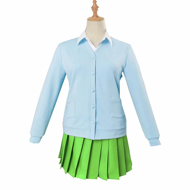 Anime the quintessential Nakano ichika Nino Miku yotsuba Itsuki cosplay costume Halloween women's uniform dress set school unifo |