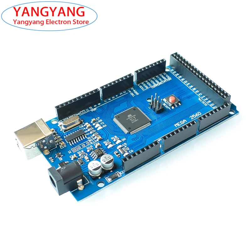 

1PCS NEW MEGA2560 R3 (ATmega2560-16AU CH340G) AVR USB Doard Development Board MEGA 2560 REV3 Compatible Pour For Arduino