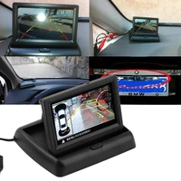 4 3 inch car reverse rear view monitor camera photography vehicle reversing parking system black safety security