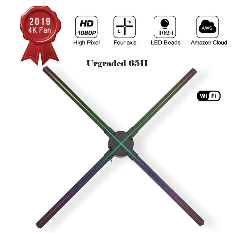 Проектор dseeleab 1024*1024 голографический Светодиодный 3d дисплей|Проекционные экраны|