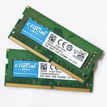 Crucial RAMS DDR4 8GB 3200 SODIMM 1.2V Laptop memory DDR4 8GB 3200MHz 260PIN notebook memoria ddr4 8gb 3200 ram