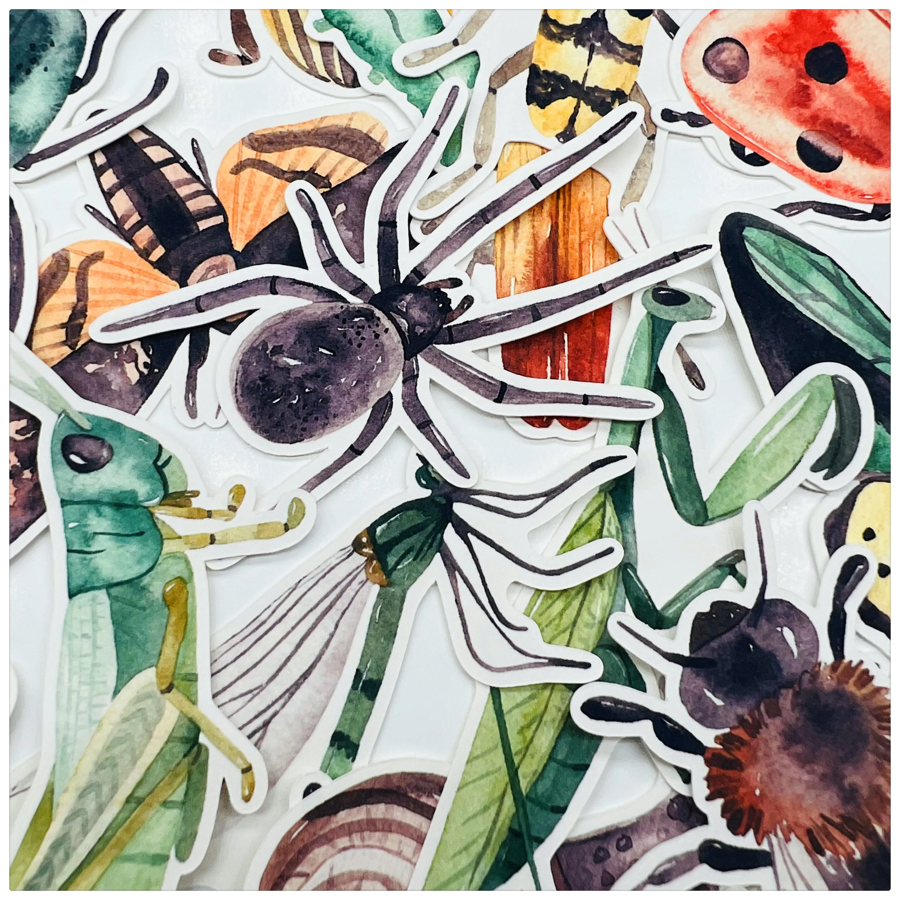 27 шт. наклеек в виде насекомых альбом для скрапбукинга сделай сам дневник