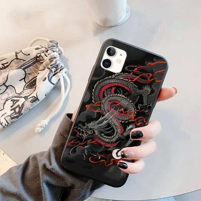 

Dragon animal Mythical beast mighty Phone Case for iPhone 11 12 mini pro XS MAX 8 7 6 6S Plus X 5S SE 2020 XR