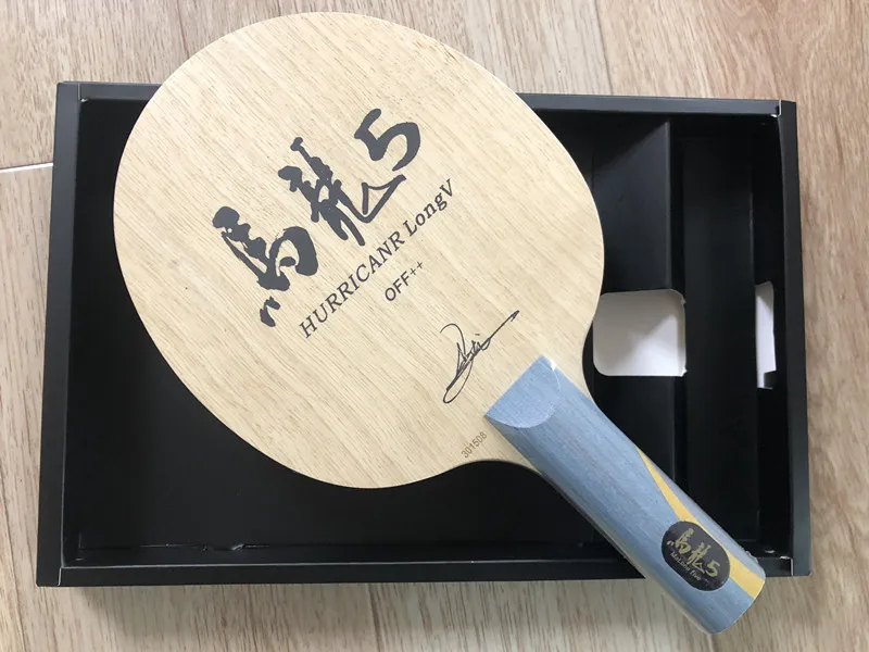 Ракетка Ma Long 5 карбоновая для настольного тенниса ракетка пинг понга FL CS ST длинная