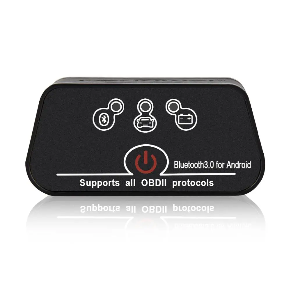 Адаптер для Автосканера V1.5 ELM327 Obd2 EML 327 совместим с Bluetooth диагностики автомобилей