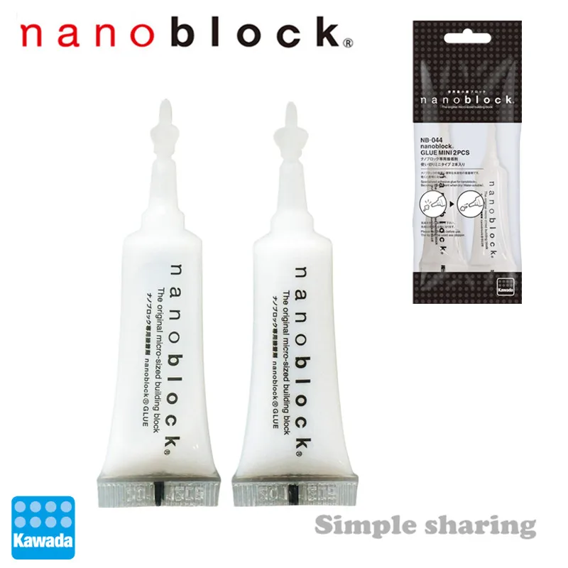 KAWADA мини-клей Наноблок обедненный 2 шт. | Игрушки и хобби