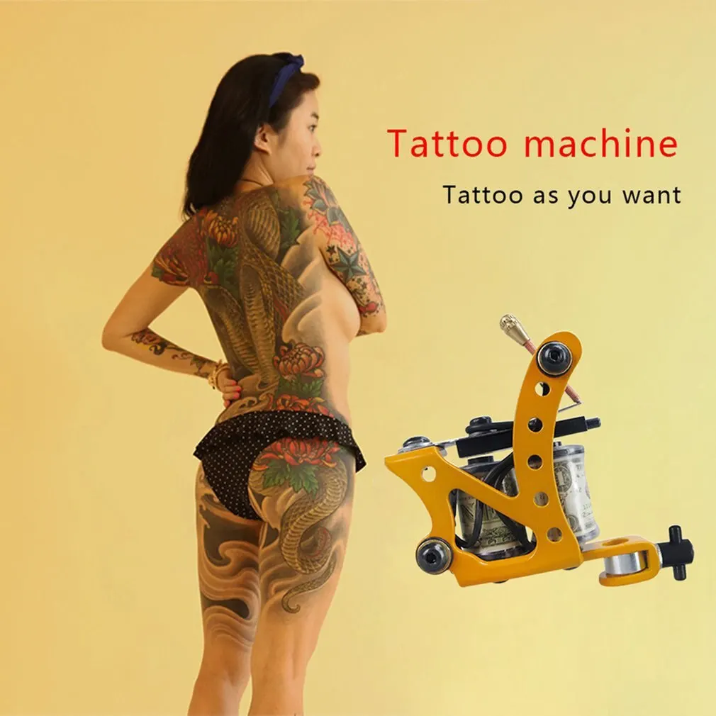 

Tattoo Kit Tattoo Machines Gun With Ink Power Supply Tattoo Grips Body Art Tools Complete Tattoo Set Accessories Supplies