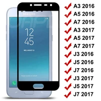 9d full protection glass for samsung galaxy a3 a5 a7 j3 j5 j7 2017 2016 s7 j2 prime safety tempered screen protector glass film