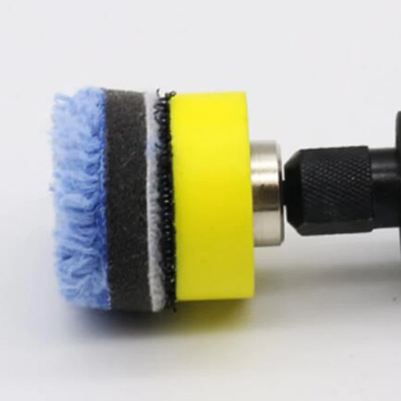 

36-Piece Polishing Agent Polishing Sponge Sponge Polishing Pad Kit Conical Polishing Pad for Car Polishing Machine Hub